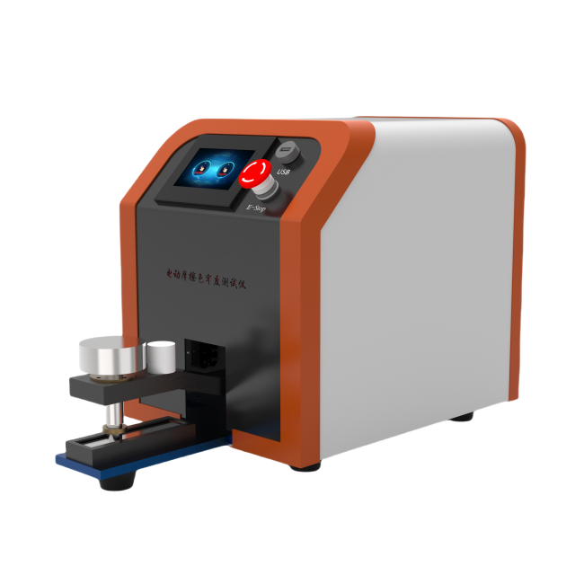 高配版電動干濕摩擦色牢度測試儀-單工位