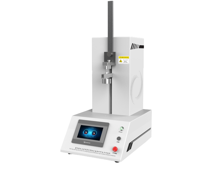 聚丙烯組合蓋拉環(huán)開(kāi)啟力測(cè)試儀、塑料輸液容器用聚丙烯組合蓋拉環(huán)開(kāi)啟力測(cè)試儀